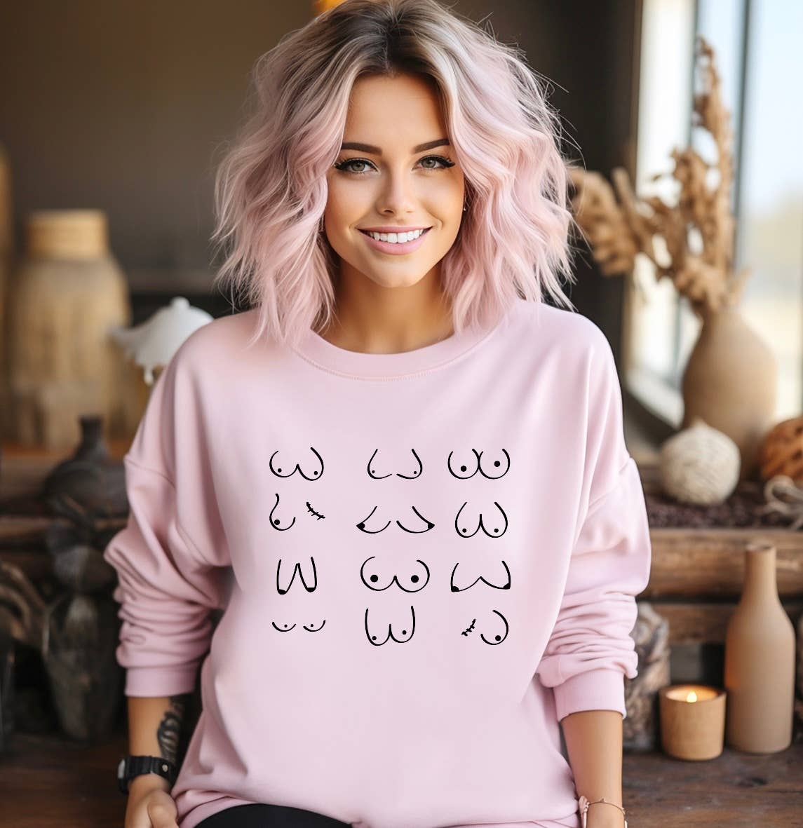 Boobs Crewneck